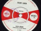 GLEN ADAMS - SILENT LOVER C/W I REMEMBER -ISLAND - MINT