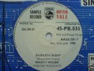Endless Sleep Marty Wilde Philips UK Demo 1958 RARE