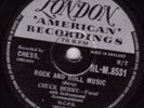 CHUCK BERRY rock and roll music UK 78rpm LONDON
