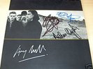 U2 group autographed signed ALBUM / LP w/COA