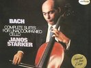 BACH - SIX SUITES FOR UNACCOMPANIED CELLO -STARKER -3LP