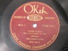 VINTAGE OKEH 78 RECORD GOOFUS FIVE TRUETONE 40624 RARE?