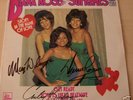 DIANA ROSS & THE SUPREMES group signed ALBUM / LP w/COA