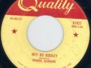 RONNIE HAWKINS -RARE CANADIAN ROCKABILLY 45 ON QUALITY