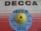Psych 45 RONNIE JAMES REINCARNATION on Decca HEAR Rare