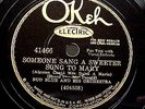 1930 Bud Blue Okeh Jazz 78 Tommy & Jimmy Dorsey Venuti