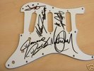 THE JACKSONS autographed ELECTRIC GUITAR PICK GAURD