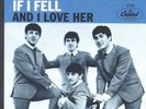 BEATLES If I Fell CAPITOL Picture Sleeve 45 PS n MINT