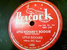 LITTLE RICHARD LITTLE RICHARD BOOGIE  78 RPM PEACOCK