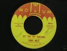 NORTHERN SOUL   BOBBY WELLS    BE'S THAT WAY SOME TIMES