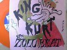 KING KURT Zulu Beat ORANGE Wax Punk Hand Colored Sleeve