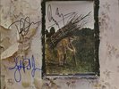 LED ZEPPELIN  BAND SIGNED ZOSO ALBUM VERY RARE