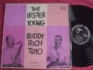 LESTER YOUNG & BUDDY RICH Trio NORGRAN 1074 mono 1st