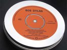 BOB DYLAN record label coasters. popsters
