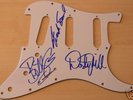 ZZ TOP signed autographed ELECTRIC GUITAR PICK GUARD