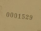 THE BEATLES.WHITE ALBUM.1st ISSUE.LOW NUMBER:0001529