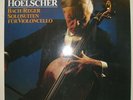 HOELSCHER BACH REGER SOLO CELLO SUITES MPS LP MINT