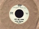 ROCKABILLY 45 Jerry Jowers LIVE AND LEARN on JERICO 101