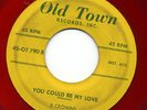 5 CROWNS Good Luck Darlin' Old Town 771 RED RARE R&B 45