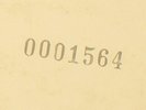 THE BEATLES.WHITE ALBUM.1st ISSUE.LOW NUMBER:0001564