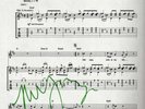 NEIL YOUNG OLD MAN CLASSIC SHEET MUSIC SIGNED W/COA