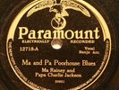 Ma Rainey & Charlie Jackson - Paramount 12718 - V+E-