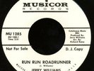 Northern Soul 45- Jerry Williams- Run run Roadrunner