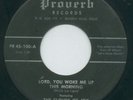 Clouds of Joy Black Gospel on Proverb Their First 45