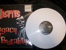 Misfits Legacy of Brutality Whte Vinyl w/ Pink Streaks