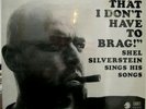 SHEL SILVERSTEIN 60's Cadet LP w/ LITTLE WALTER Sealed