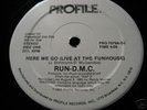 RUN D.M.C. HERE WE GO LIVE AT THE FUNHOUSE OG NM PROMO