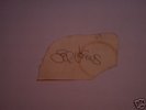 Sid Vicious HAND SIGNED AUTOGRAPH of the Sex Pistols