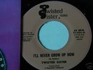 TWISTED SISTER RECORDS 1001 Never grow up now MINT +PS