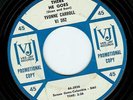 Yvonne Carroll -There He Goes- vee-jay 592 promo- 45