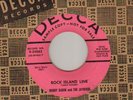 Bobby Darin-Rock Island Line 45 on Decca Records-RARE