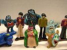 Yellow Submarine figures the Beatles COA by Gartlan