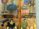 The Beatles, Yellow Submarine 7 inch Figures x 4. Toys.