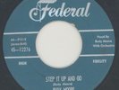 RUDY (RAY) MOORE Step It Up & Go 45rpm black rocker '56