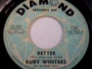 Northern Soul   RUBY WINTERS - BETTER - US ORIGINAL