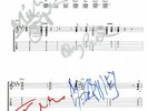THE SMITHS FULLY SIGNED SHEET MUSIC W/COA - MORRISSEY