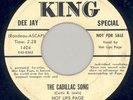 HOT LIPS PAGE Cadillac Song 45rpm King 1954 [LISTEN]