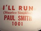 Paul Smith Jacklyn Records 1001 RARE Northern Soul RUN
