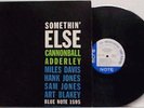Cannonball Adderley Somethin' Else Blue Note W63RD DG