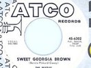 BEATLES Sweet Georgia Brown 1964 Atco Promo 45