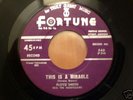 RARE DOO WOP FLOYD SMITH with THE MONTCLAIRS on FORTUNE