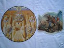 IRON MAIDEN picture discs Powerslave+The Trooper RARE