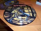 IRON MAIDEN - PIECE OF MIND UK PROMO PICTURE DISC  RARE