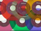 PRISTINE OOP Beatles, 11 colored vinyl juke box 45s