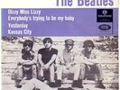 Beatles, Dizzy Miss Lizzy + 3, rare Denmark EP/PS
