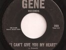  Northern deep soul 45 Jimmy Braswell on Gene